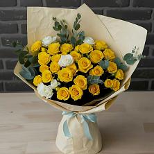 Букет цветов из:  Розы в Майском