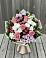 Букет цветов из: Альстромерии, Гвоздики, Розы и Хризантемы в Майском