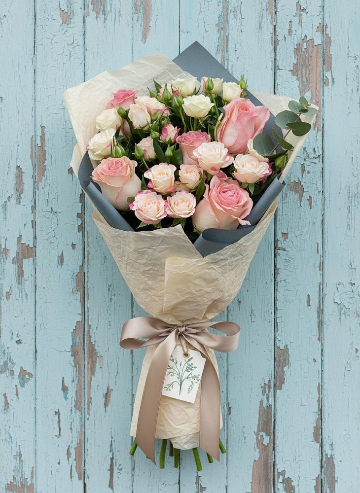 Букет цветов из: Розы в Майском