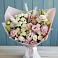 Букет цветов из: Альстромерии и Розы в Майском