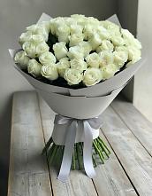 Букет 35 Белых роз #REPLACE_PRED# Майском