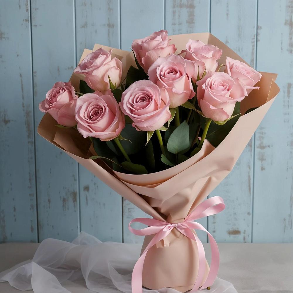 Букет цветов из: Розы в Майском