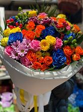 Букет цветов из:  Розы и Хризантемы #REPLACE_PRED# Майском