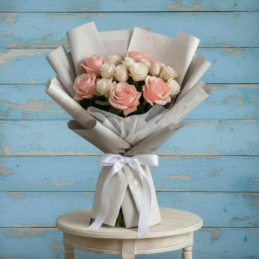 Букет цветов из: Розы в Майском