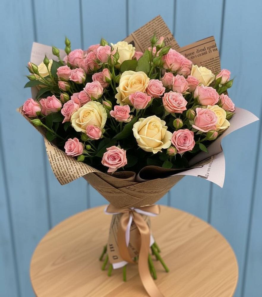 Букет цветов из: Розы в Майском