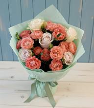 Букет цветов из:  Розы в Майском