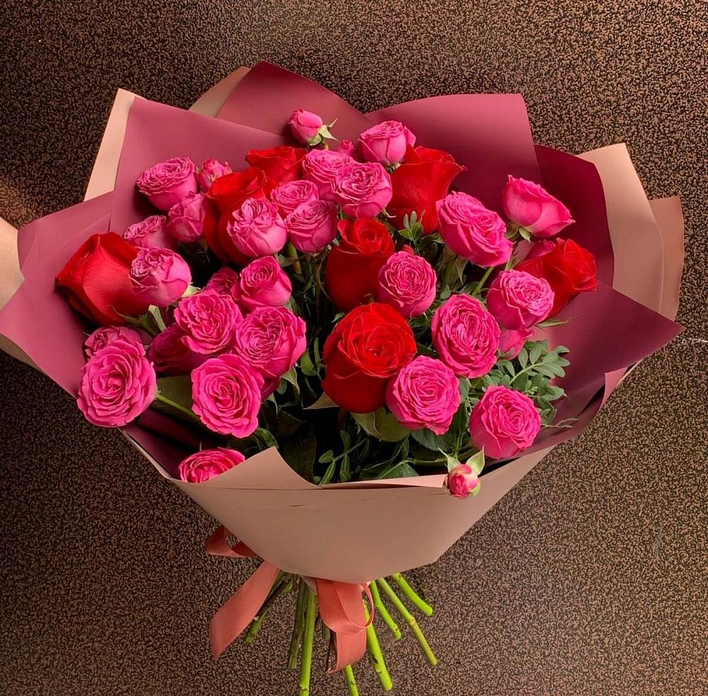 Букет В объятьях нежности в Майском