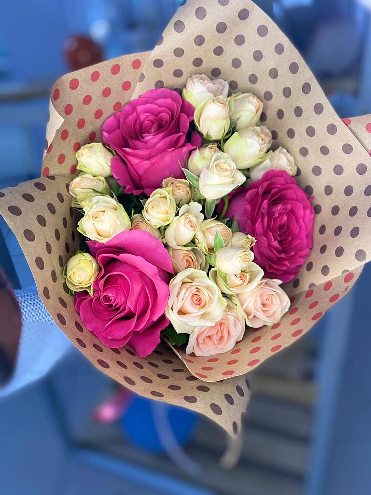 Букет цветов из: Розы в Майском