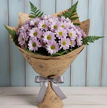 Букет цветов из:  Хризантемы #REPLACE_PRED# Майском