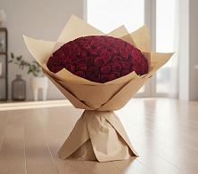 Букет 101 Красная роза в Майском