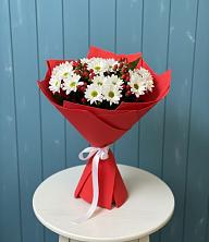 Букет цветов из:  Хризантемы в Майском