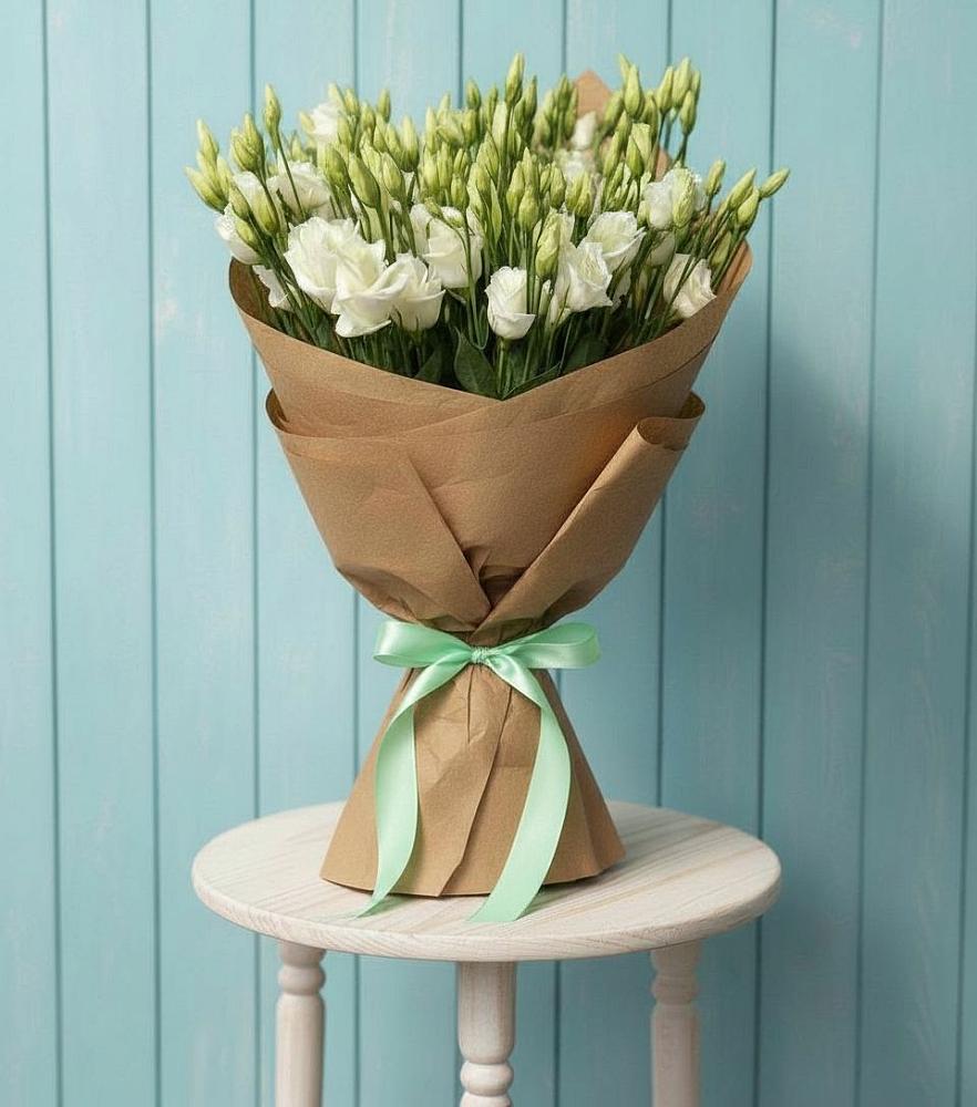 Букет цветов из: Лизиантусы в Майском