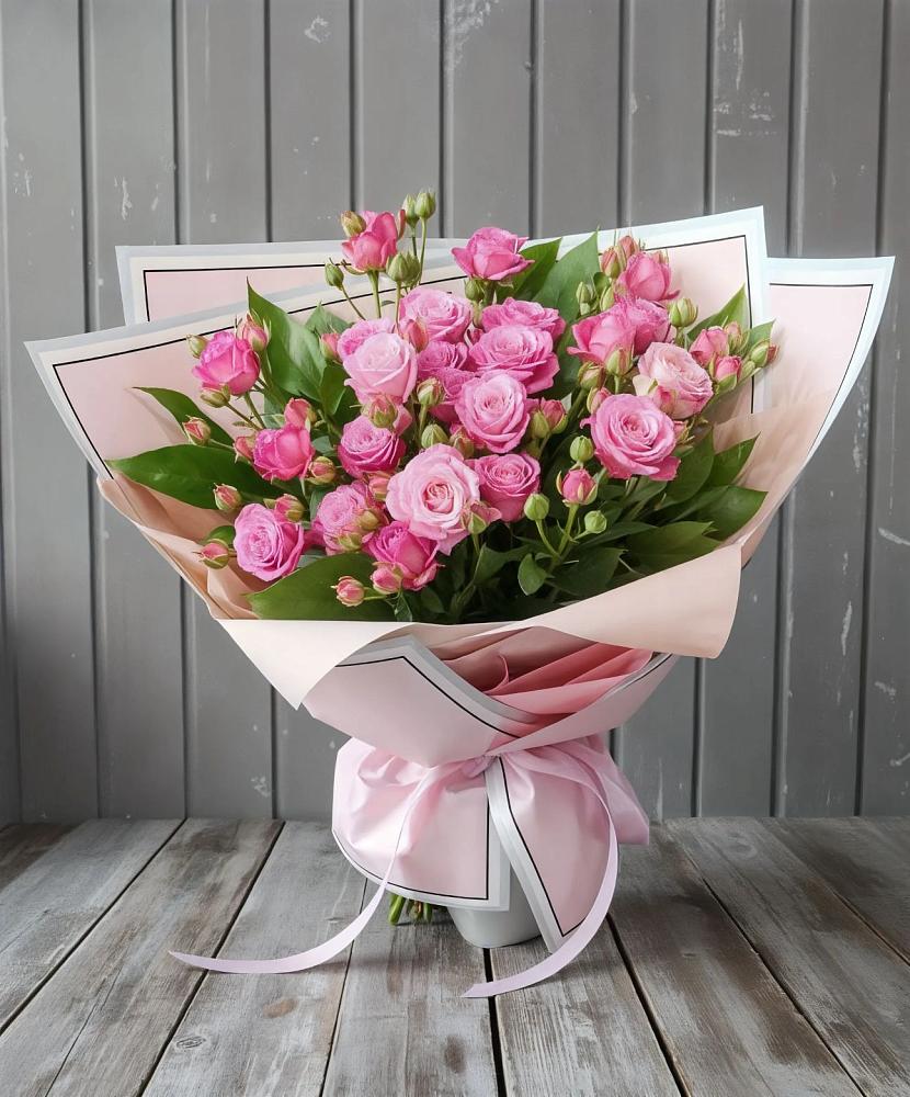 Букет Розовый кустик в Майском