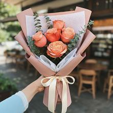 Букет цветов из:  Розы в Майском