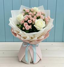 Букет цветов из:  Розы в Майском