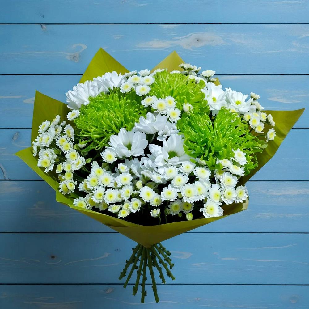 Букет цветов из: Хризантемы в Майском