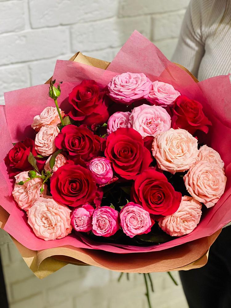 Букет цветов из: Розы в Майском