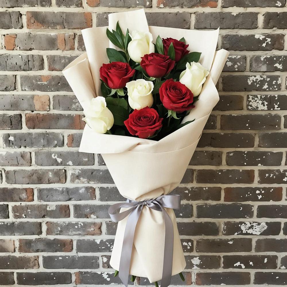 Букет цветов из: Розы в Майском