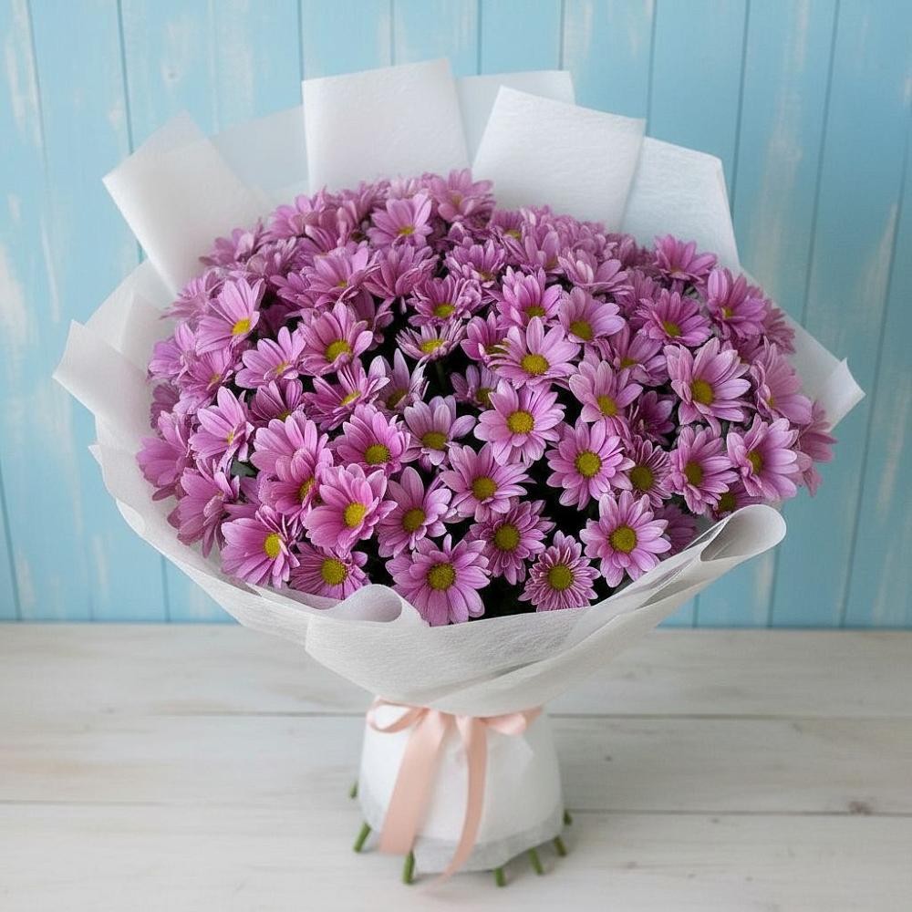 Букет цветов из: Хризантемы в Майском