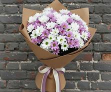 Букет цветов из:  Хризантемы в Майском