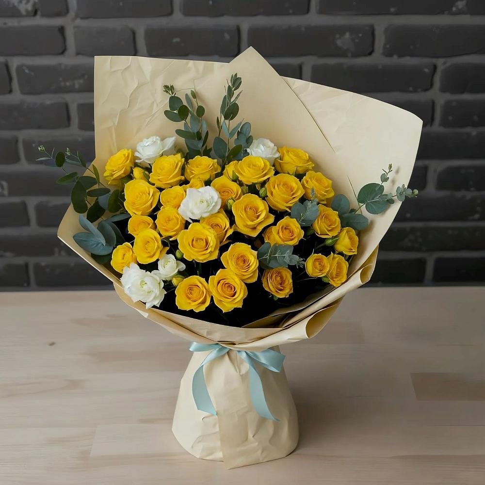 Букет цветов из: Розы в Майском