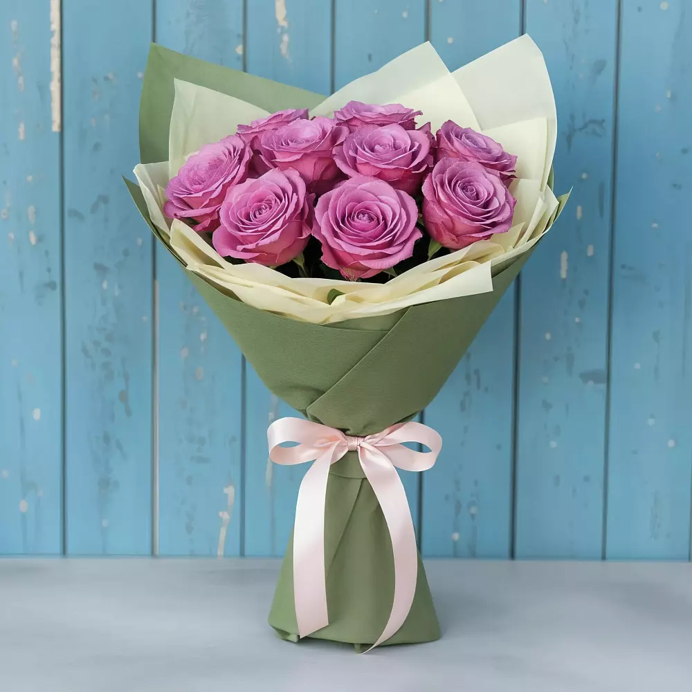 Букет Розы Фёрст Леди в Майском