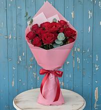 Букет цветов из:  Розы в Майском