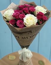 Букет цветов из:  Розы в Майском