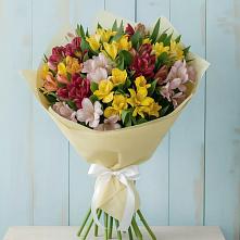 Букет цветов из:  Альстромерии в Майском