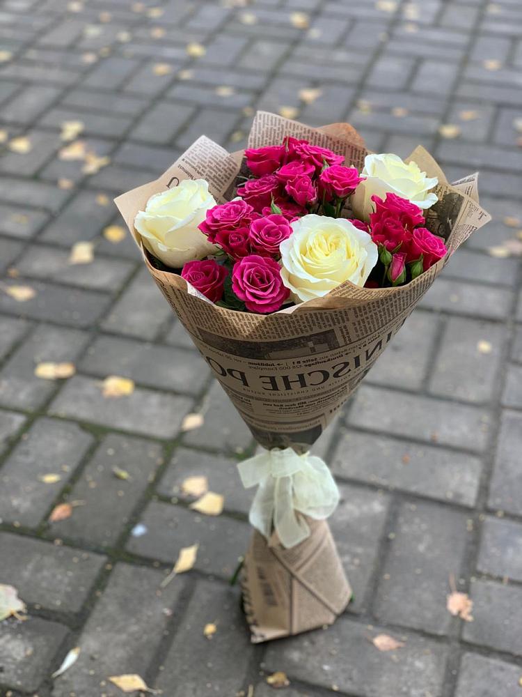 Букет цветов из: Розы в Майском