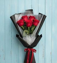 Букет цветов из:  Розы в Майском