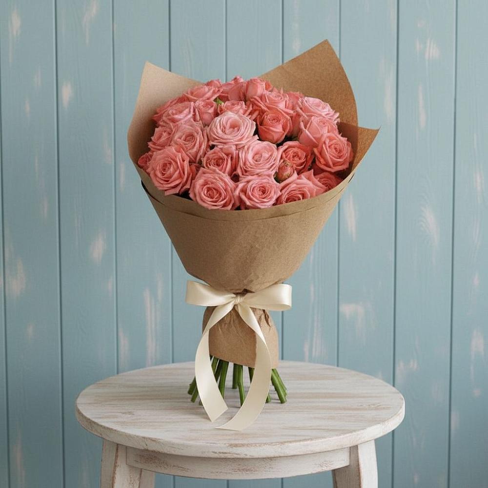 Букет цветов из: Розы в Майском