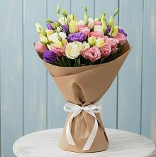 Букет цветов из:  Лизиантусы в Майском