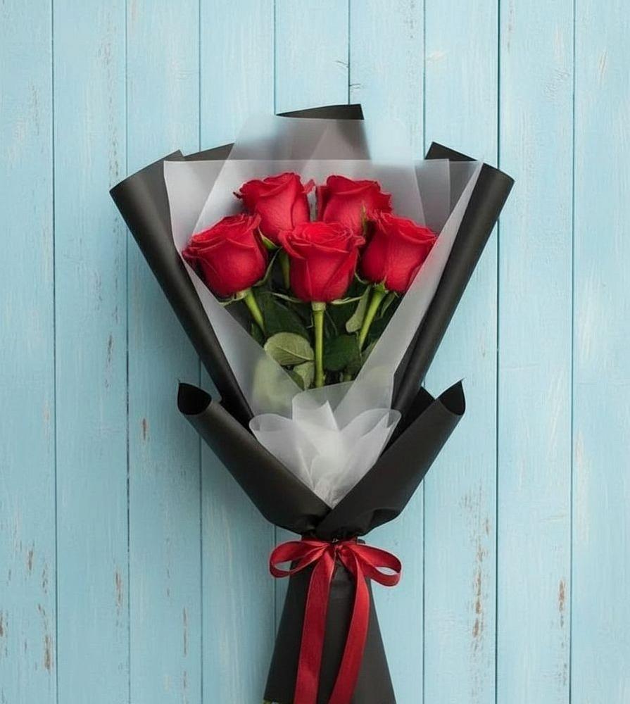 Букет цветов из: Розы в Майском