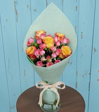 Букет цветов из:  Розы в Майском