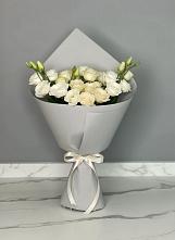 Букет цветов из:  Розы и Лизиантусы в Майском